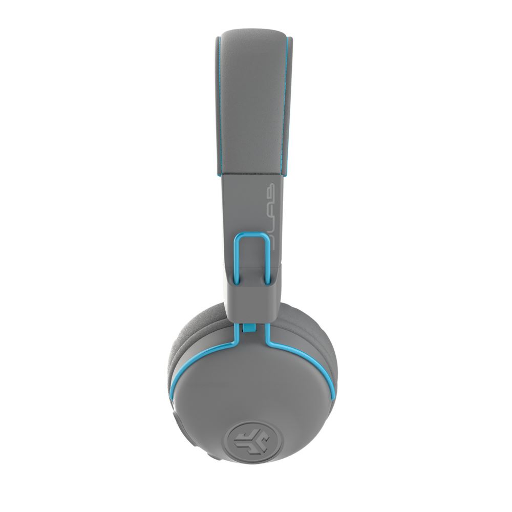 JLab JBuddies Studio Wireless Bluetooth On-Ear Headphones - Blue/Gray ...