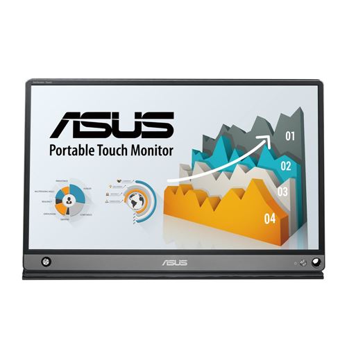 Altid Tilkalde trække ASUS MB16AMT 15.6" Full HD (1920 x 1080) 60Hz Portable Monitor; HDR;  micro-HDMI USB-C; 10 Point Touch Screen; Built-In - Micro Center