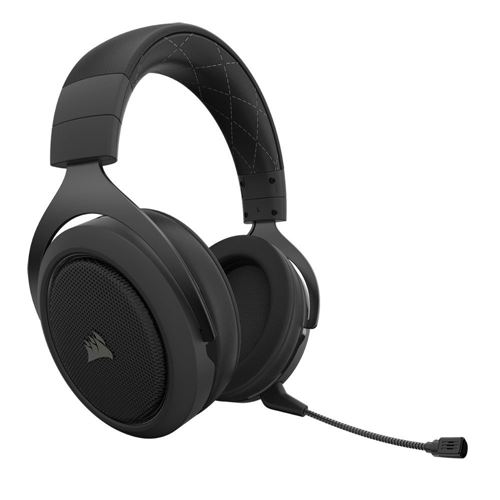 ei Kapitein Brie Verdeel Corsair HS70 Pro Wireless Gaming Headset - 7.1 Surround Sound Headphones  for PC - Discord Certified - 50mm Drivers – Carbon - Micro Center