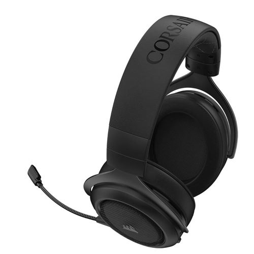 Geduld Overeenstemming Vulkaan Corsair HS70 Pro Wireless Gaming Headset - 7.1 Surround Sound Headphones  for PC - Discord Certified - 50mm Drivers – Carbon - Micro Center
