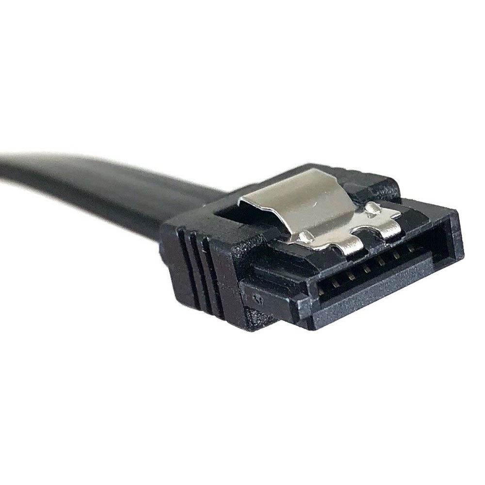 Micro Connectors Straight Angle 7-pin SATA Female Connector to Right ...