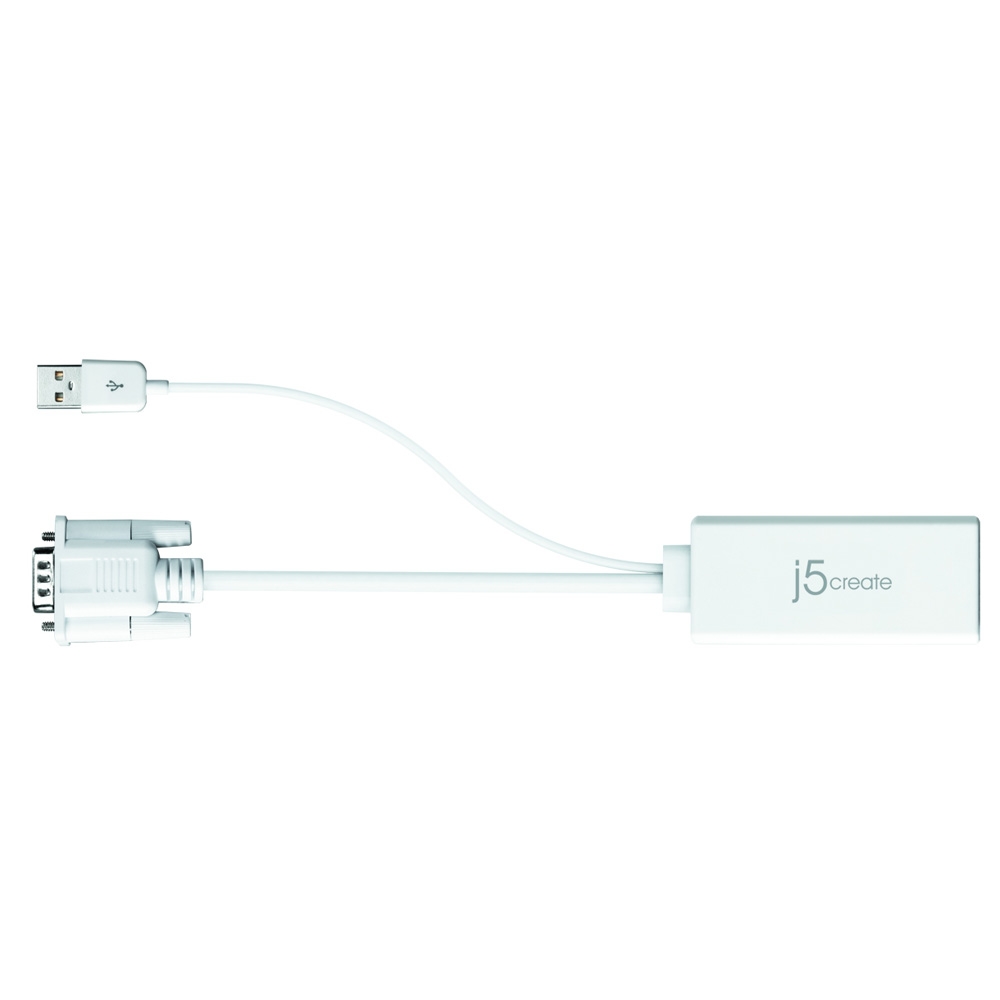 j5create JDA204 VGA to HDMI Video Audio Adapter Micro Center