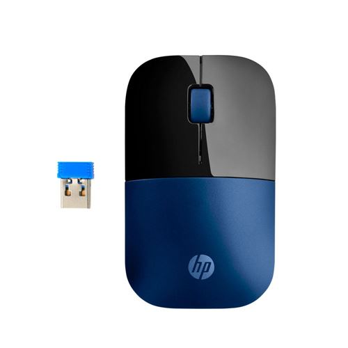 Mouse Z3700 Micro Center HP - Wireless Blue Lumiere