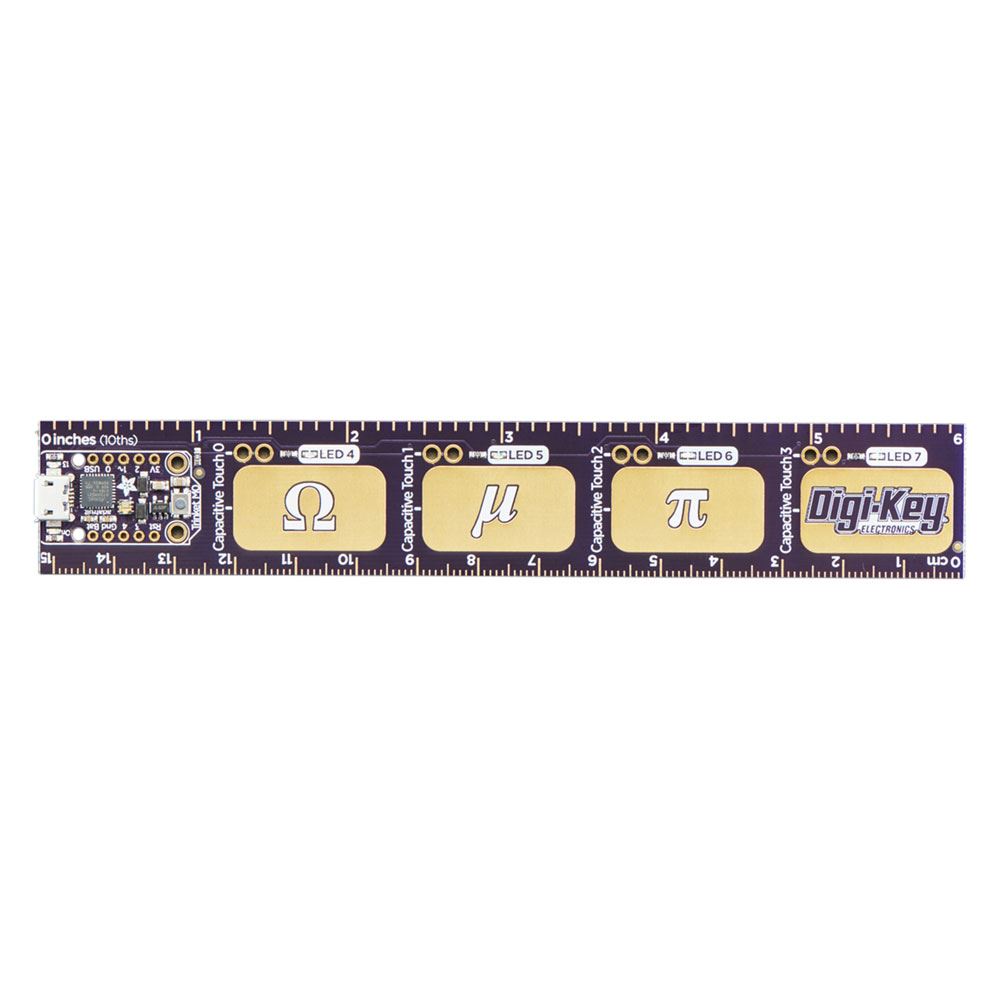 Adafruit Industries PyRuler - Engineer Reference Ruler With ...