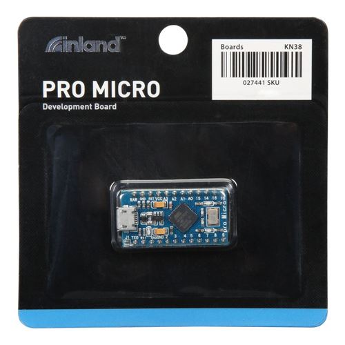 Inland PRO MICRO Development Board Arduino Compatible; ATmega32u4  Microcontroller; 32KB Flash Memory; 2.5KB SDRAM - Micro Center