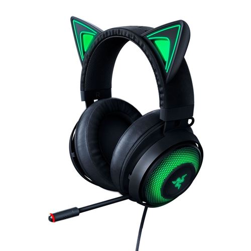Razer Kraken Kitty Chroma Gaming Headset - Black - Micro Center