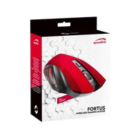 Micro Center - Speedlink FORTUS Wireless Gaming Mouse - Red/ Black  SL-680100-BK-01
