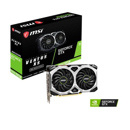 MSI NVIDIA GeForce GTX 1660 Super Ventus XS Overclocked Dual