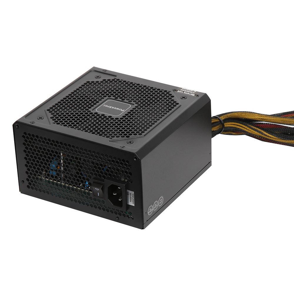 PowerSpec 500W Power Supply Fixed Cable NonModular ATX Active PFC SLI