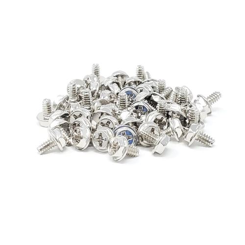 Micro Connectors PC Mounting Screws #6-32 x 1/4 - 50 Pack - Micro