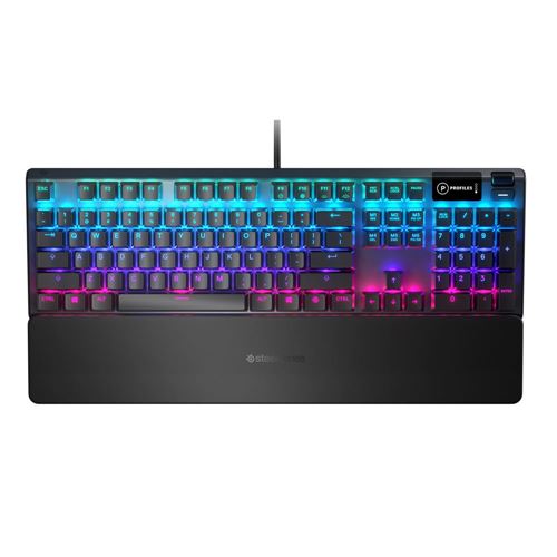 SteelSeries Apex 5 RGB Gaming Keyboard w/ OLED Display and
