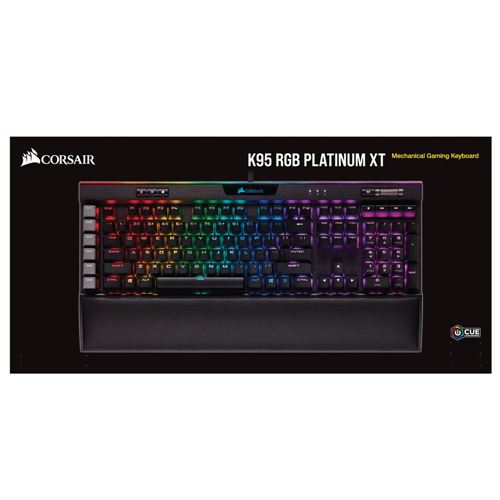 Corsair K95 RGB Platinum XT Mechanical Gaming Keyboard - Cherry MX 