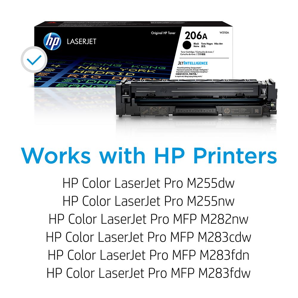 HP 206A Black Original LaserJet Toner Cartridge - Micro Center