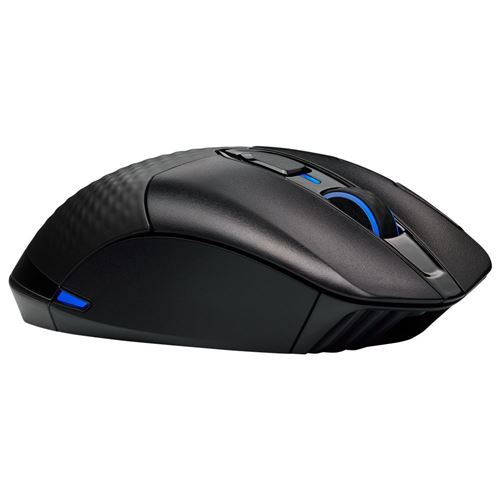 Corsair Dark Core RGB Pro, Wireless FPS/MOBA Gaming optical Mouse with  SLIPSTREAM Technology, Black, Backlit RGB LED, 18000 DPI,  Optical,CH-9315411-NA