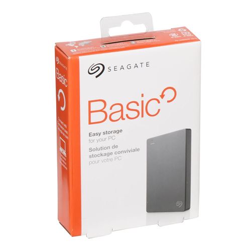 Disco duro USB 3.0 2.5 1TB Externo Seagate Basic Negro STJL1000400 - PCS  FOR ALL SAS