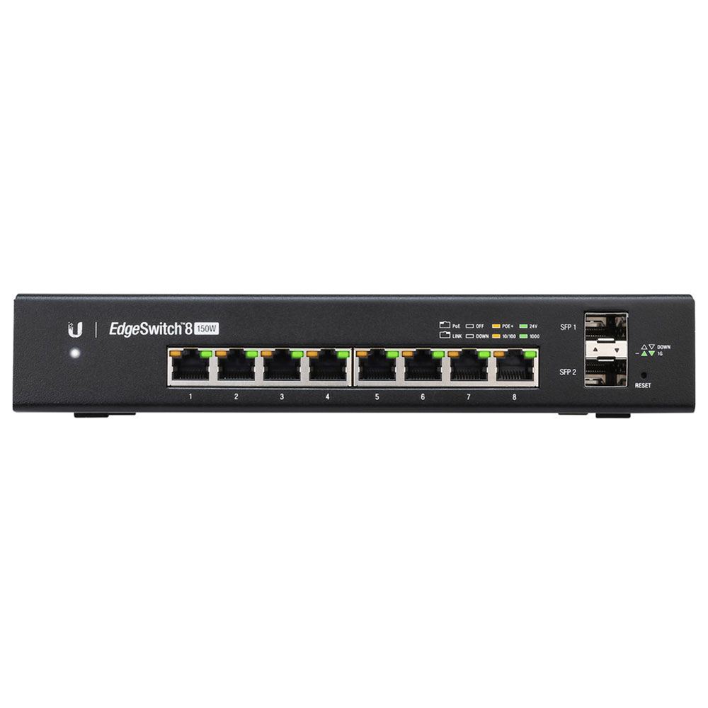 Ubiquiti Networks EdgeSwitch 8port Managed Switch Micro Center