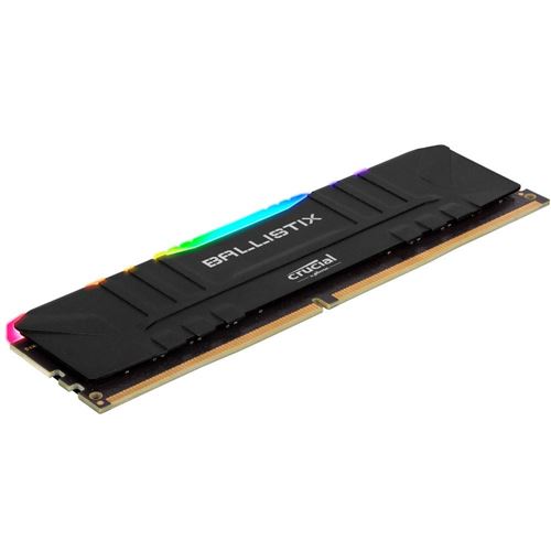 BALLISTIX - Mémoire PC RAM - 16Go (2x8Go) - 3000MHz - DDR4 - CAS 15 -  Blanche (BL2K8G30C15U4W)