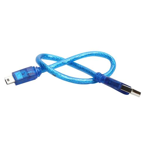 Inland USB 2.0 (Type-A) Male to Mini-USB (Type-B) Male Cable