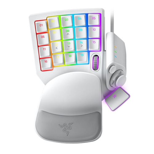 Razer Tartarus Pro Gaming Keypad White – Analog Optical - Micro Center