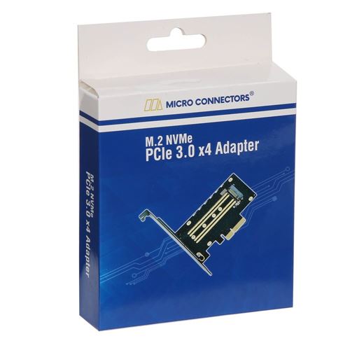 Micro Connectors M.2 NVME PCIe 3.0 x4 Adapter - Micro Center