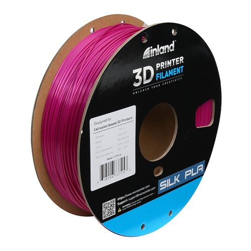 Silk Purple PLA Plus Filament 1.75mm Shiny 3D Printer Filament 1KG Spool  (2.2 lbs), Suitable for High Speed-Silk Color PLA Filament Widely Support  for