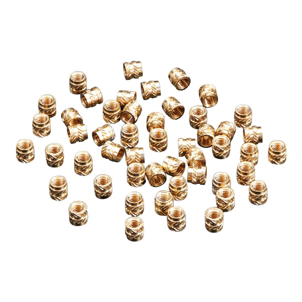 Adafruit Industries Brass Heat Set Inserts for Plastic M3x4mm 50 pack