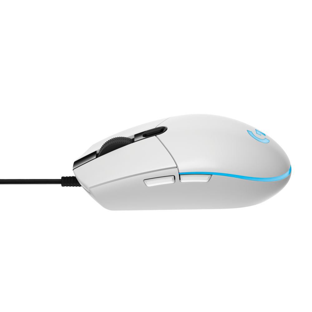Logitech G G203 LIGHTSYNC Gaming Mouse - White - Micro Center