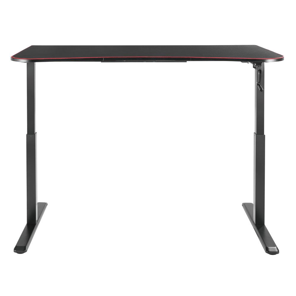 Inland Manual Height Adjustable Gaming Desk Micro Center