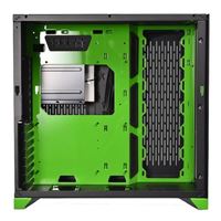 Lian Li Pc O11 Dynamic Tempered Glass Eatx Full Tower Computer Case Green Micro Center