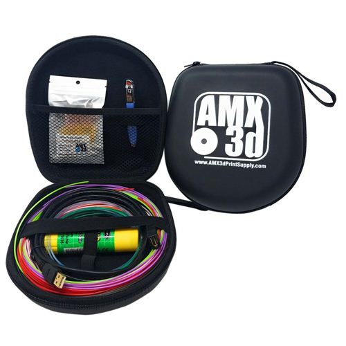 AMX3d 3D Pen Case and Accessory Kit w/ Mixed Color 3D Pen Filament Pack -  Micro Center