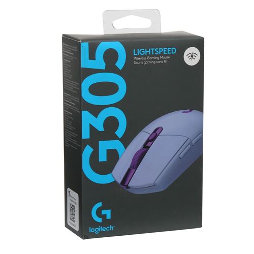 Logitech G G305 LIGHTSPEED Gaming Micro Lilac Mouse - - Wireless Center
