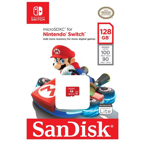 MICRO SD 256 GB NINTENDO SWITCH EXCLUSIVE - Game Brother Store