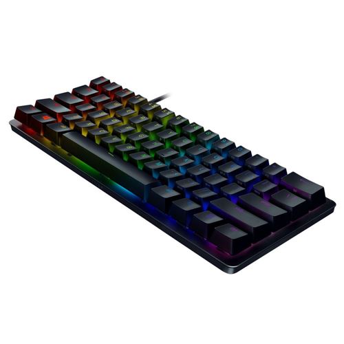 Razer Huntsman Mini 60% Optical Gaming Keyboard Black - Clicky Purple Switch  - Micro Center