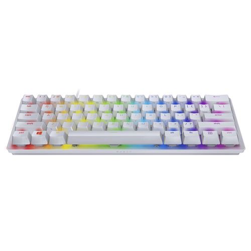 Razer Huntsman Mini 60% Optical Gaming Keyboard Mercury - Linear 