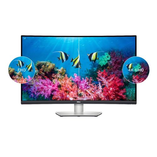 Dell 32-inch S3221QS Curved 4K UHD Monitor