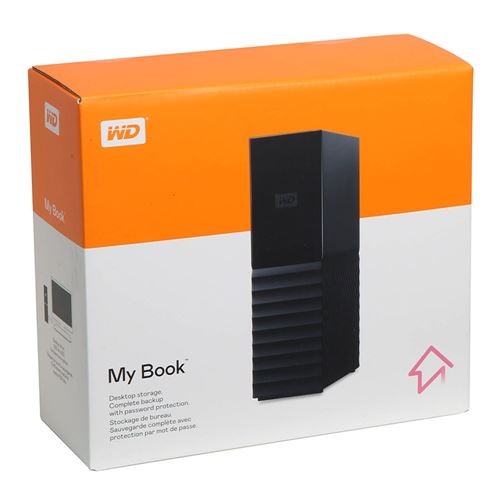 WD WD 12TB My Book Desktop External Hard Drive, USB 3.0