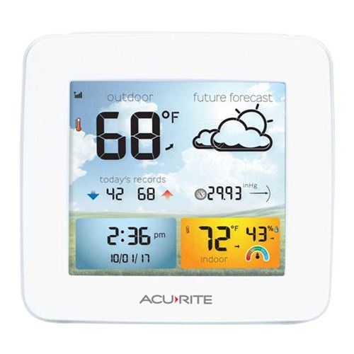 AcuRite Weather Station with Temperature and Humidity Sensor - Micro Center