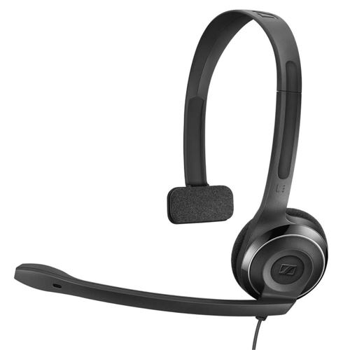 audition possibility renewable resource Sennheiser PC 7 USB Wired Headset - Black; Passive Noise Canceling  Microphone; Lightweight Headband - Micro Center