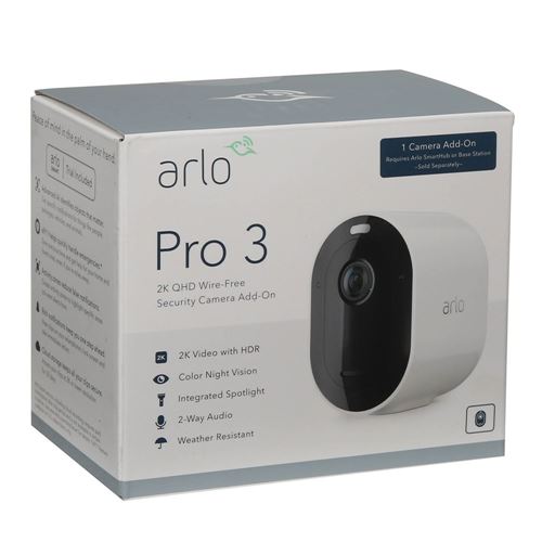 arlo pro 3 add on camera