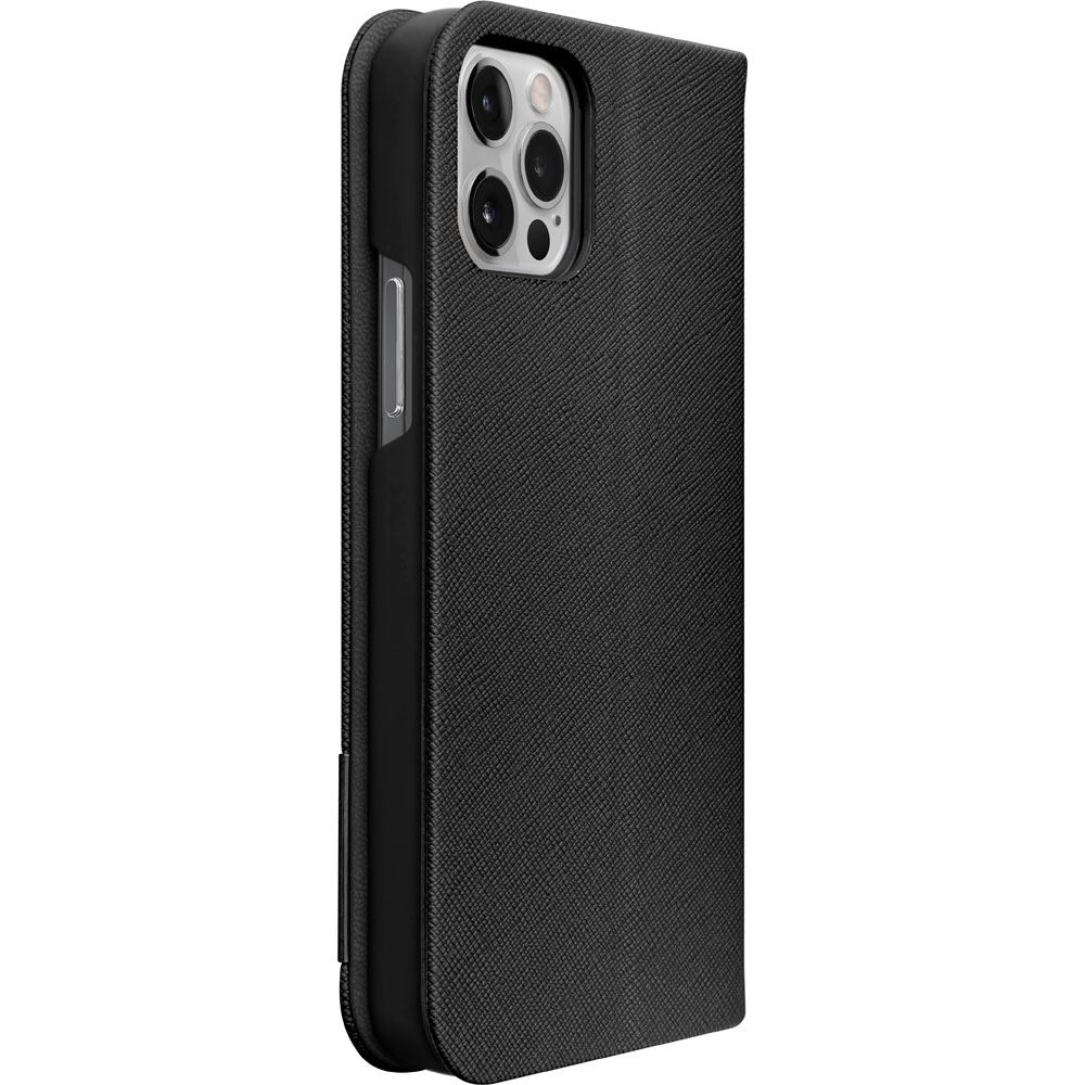Laut Prestige Folio Case for iPhone 12 Pro Max Black Micro Center