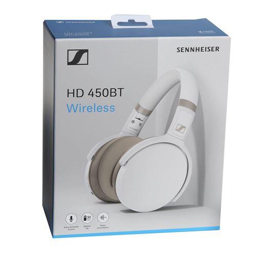 Sennheiser HD 450BT Wireless Headphones; Active Noise Cancelling