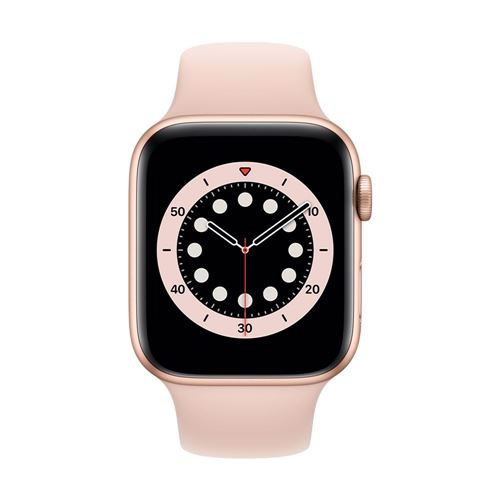 Apple Watch Series 6 GPS 44mm Gold Aluminum with Pink Sand Sport Band A2292  44mm in Aluminum - US