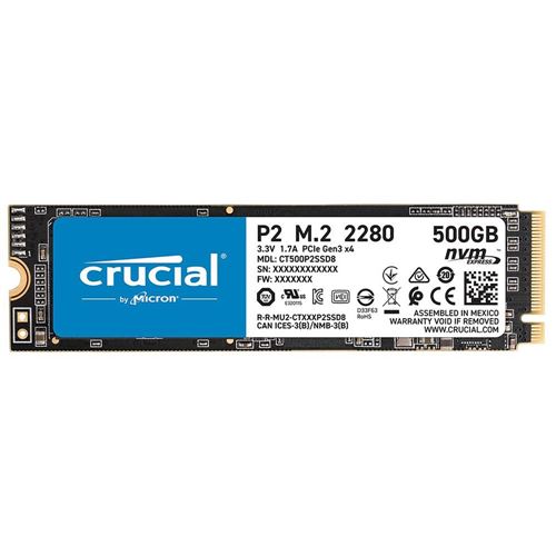 Crucial T500 1TB TLC NAND PCIe Gen 4 x4 NVMe M.2 Internal SSD w/ Heatsink -  Micro Center