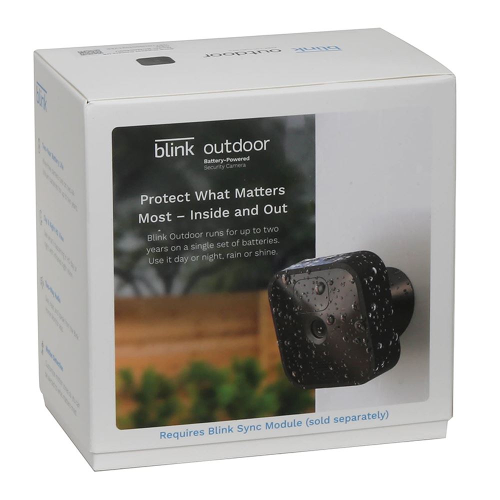 Blink XT Home Security Camera System Add On Camera; Indoor/Outdoor; 110