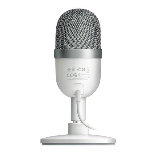 Razer Seiren Mini USB Condenser Microphone - White; for Streaming and  Gaming on PC; Professional Recording Quality; Precise - Micro Center