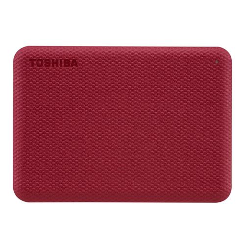 Toshiba Canvio Advance 1TB 1 (Gen Hard External Type-A) Micro - 3.1 USB Red - Portable Drive 2.5\