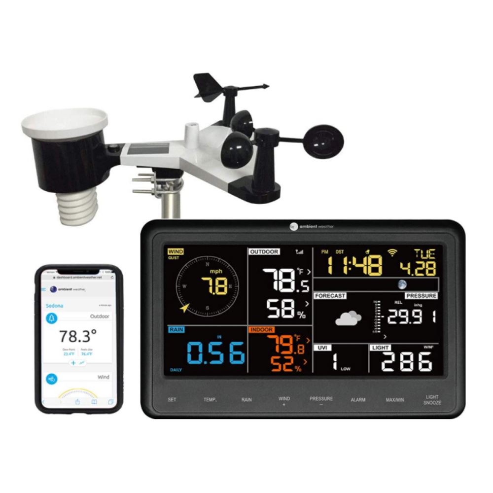 Ambient Weather WS-2902C WiFi Smart Weather Station - Micro Center