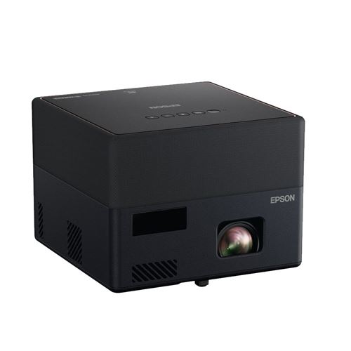 Epson EpiqVision Mini EF12 Smart Streaming Laser Projector; 1000 Lumens  Brightness; 2160p (3840 x 2160) Resolution; 30 - Micro Center
