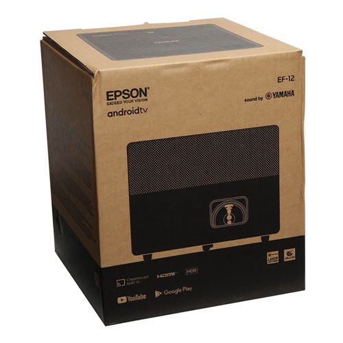 Epson EpiqVision™ Mini EF12 Smart Streaming Laser Projector with HDR and  Android TV Black and Copper V11HA14020 - Best Buy