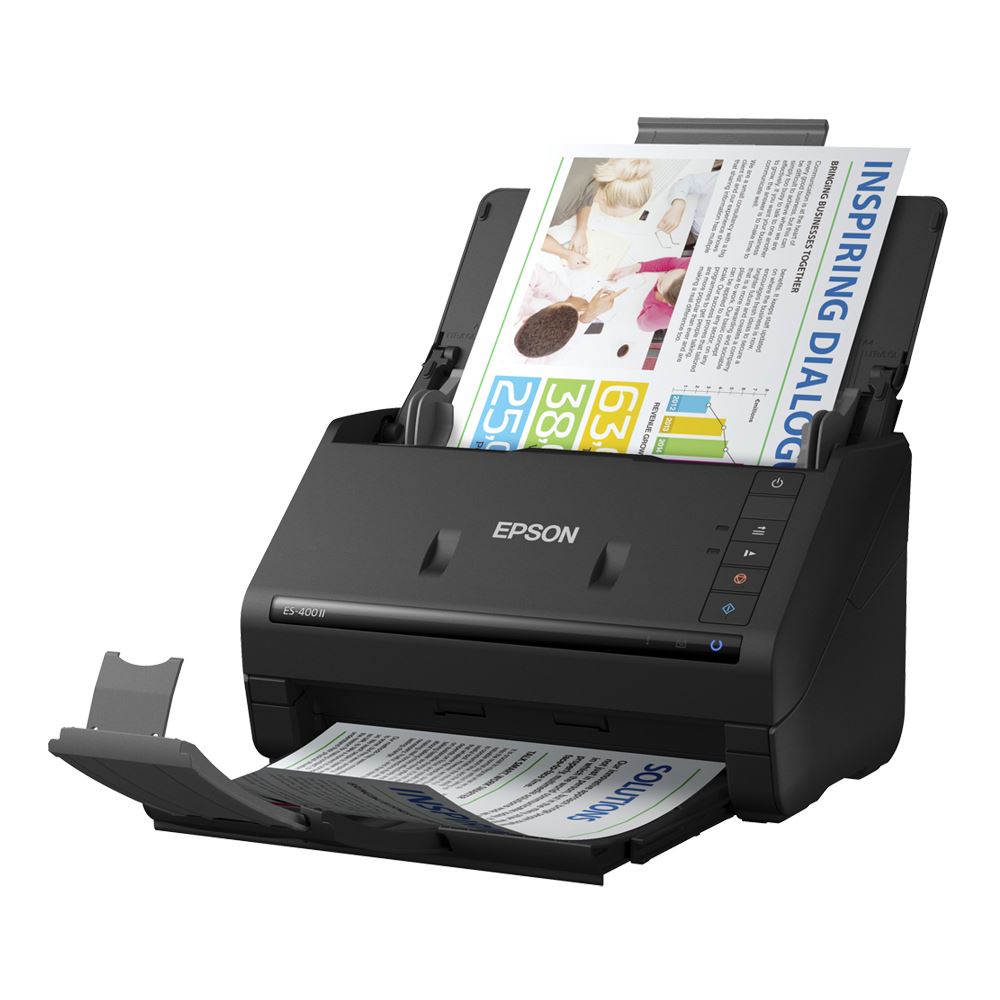 Epson WorkForce ES-400 II Duplex Document Scanner - Micro Center